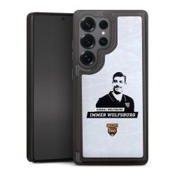 Snap Wallet Case schwarz