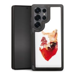 Snap Wallet Case schwarz