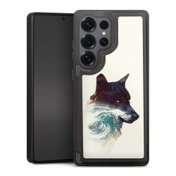 Snap Wallet Case schwarz