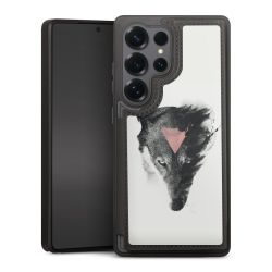 Snap Wallet Case schwarz