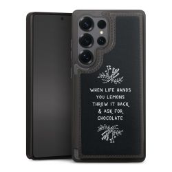 Snap Wallet Case schwarz