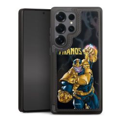 Snap Wallet Case schwarz