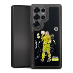 Snap Wallet Case schwarz