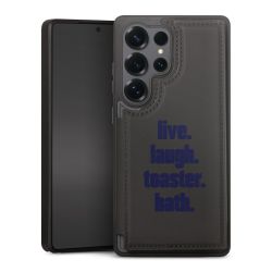 Snap Wallet Case schwarz