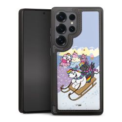 Snap Wallet Case schwarz