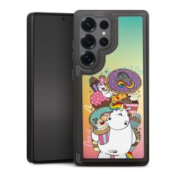 Snap Wallet Case schwarz