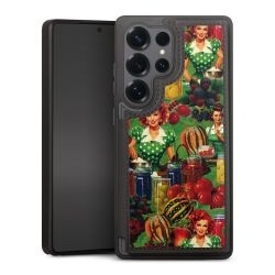 Snap Wallet Case schwarz