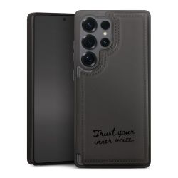 Snap Wallet Case schwarz