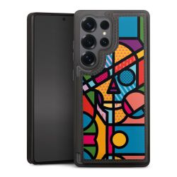 Snap Wallet Case schwarz