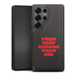 Snap Wallet Case schwarz