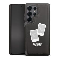 Snap Wallet Case schwarz