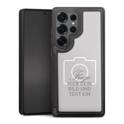 Snap Wallet Case schwarz