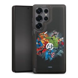 Snap Wallet Case schwarz