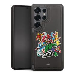 Snap Wallet Case schwarz