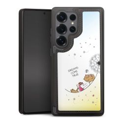 Snap Wallet Case schwarz