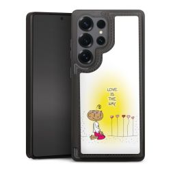 Snap Wallet Case schwarz