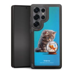 Snap Wallet Case schwarz