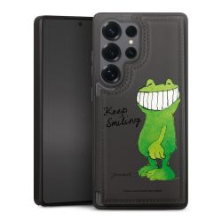 Snap Wallet Case schwarz