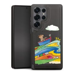 Snap Wallet Case schwarz