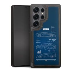 Snap Wallet Case schwarz