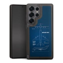 Snap Wallet Case schwarz