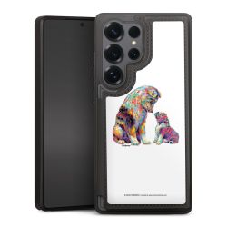 Snap Wallet Case schwarz