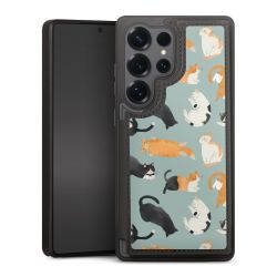 Snap Wallet Case schwarz