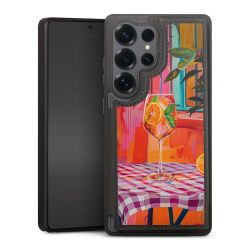 Snap Wallet Case schwarz