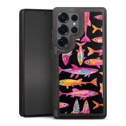 Snap Wallet Case schwarz