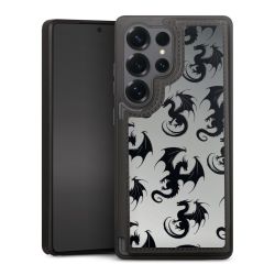 Snap Wallet Case schwarz