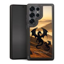 Snap Wallet Case schwarz