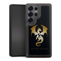 Snap Wallet Case schwarz