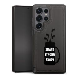 Snap Wallet Case schwarz