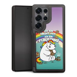 Snap Wallet Case schwarz