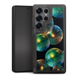 Snap Wallet Case schwarz