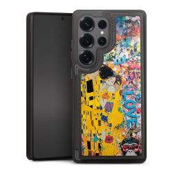 Snap Wallet Case schwarz