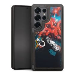 Snap Wallet Case schwarz