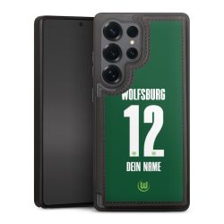 Snap Wallet Case schwarz