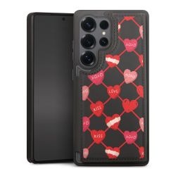 Snap Wallet Case schwarz