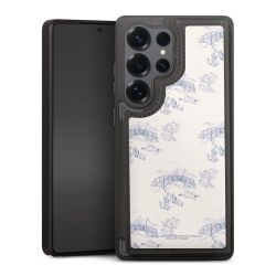 Snap Wallet Case schwarz