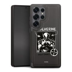 Snap Wallet Case schwarz