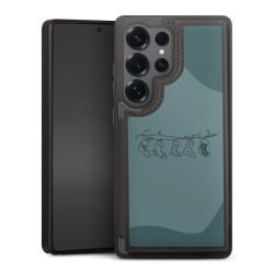 Snap Wallet Case schwarz