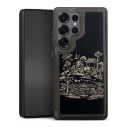 Snap Wallet Case schwarz