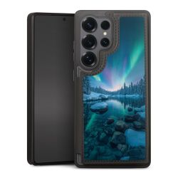 Snap Wallet Case schwarz