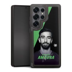 Snap Wallet Case schwarz