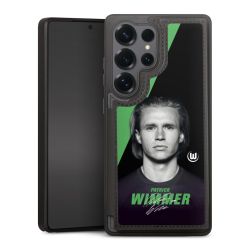 Snap Wallet Case schwarz