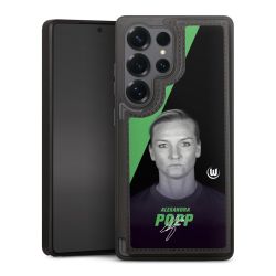 Snap Wallet Case schwarz