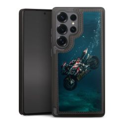 Snap Wallet Case schwarz