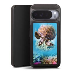 Snap Wallet Case schwarz