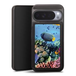 Snap Wallet Case schwarz